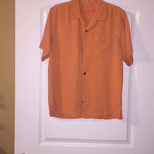 Tommy Bahama 100% silk short sleeve